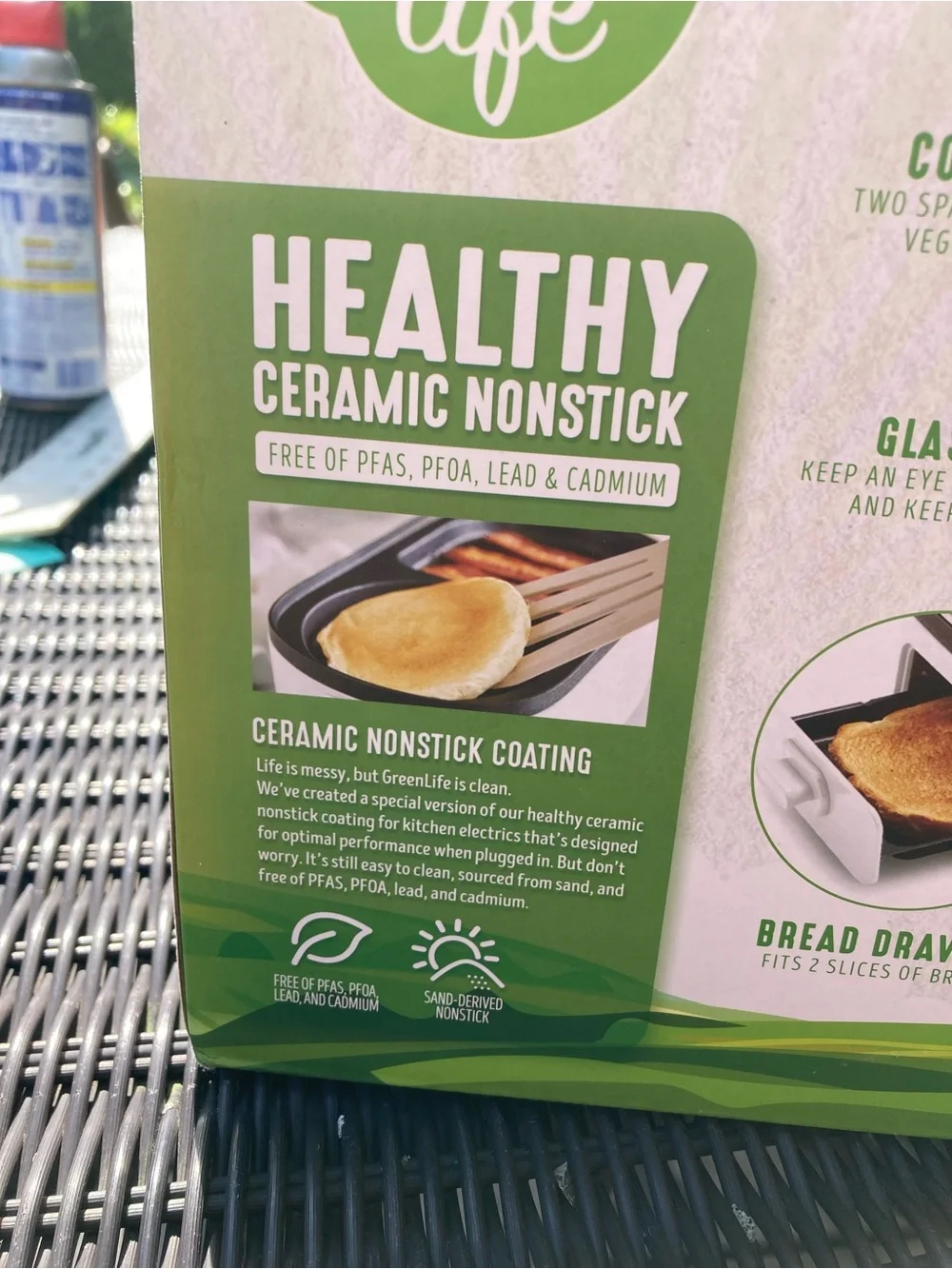 Greenlife 3-in-1 breakfast maker station